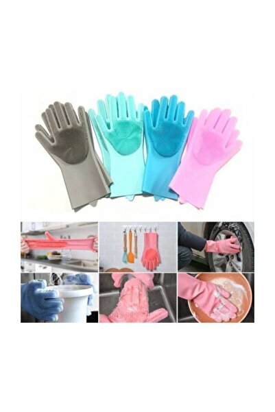 CMT Silikon Bulaşık Yıkama Eldiveni (Çift)