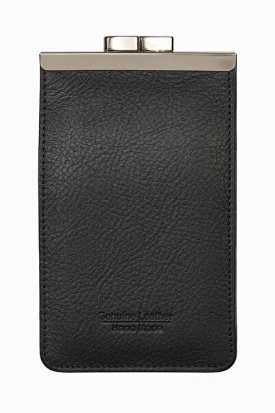 DAMY Μαύρο Γνήσιο Δερμάτινο Μακρύ Κοντό Κουτί Τσιγάρας - Θήκη και Θήκη Τσιγάρας K702