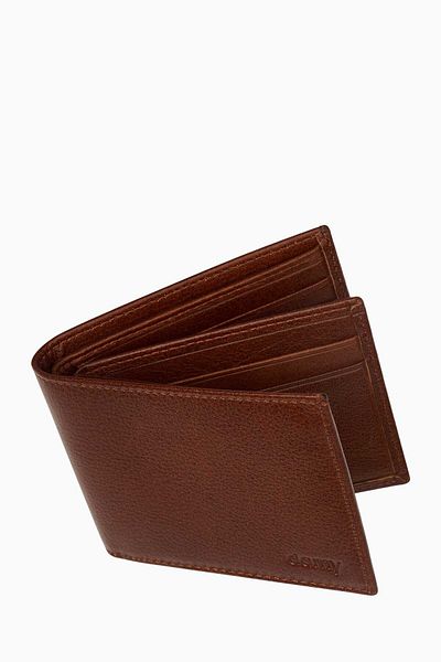 DAMY Men's Leather Wallet - Horizontal, Genuine RFID, Gift K334