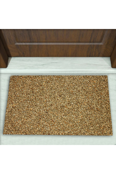 Colorix Carpet Modern Desenli Dekoratif Kapı Önü Paspası No: 1422