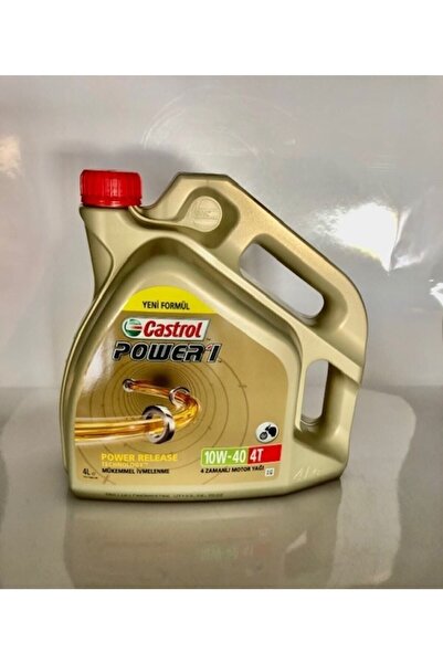 CASTROL Power 1 4t 10w-40 Motosiklet Yağı 4 Litre