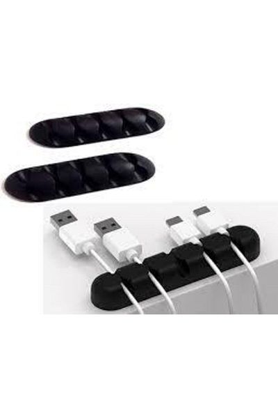 CMT 5 Channel Black Cable Holder - Set of 3