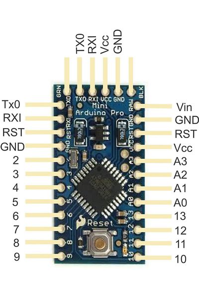 Arduino برو ميني 3v3