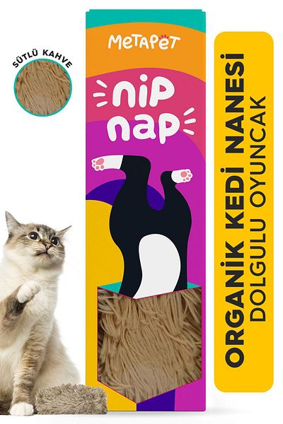 Metapet Plush Cat Toy - Catnip, Organic Mint and Herb Mint Products