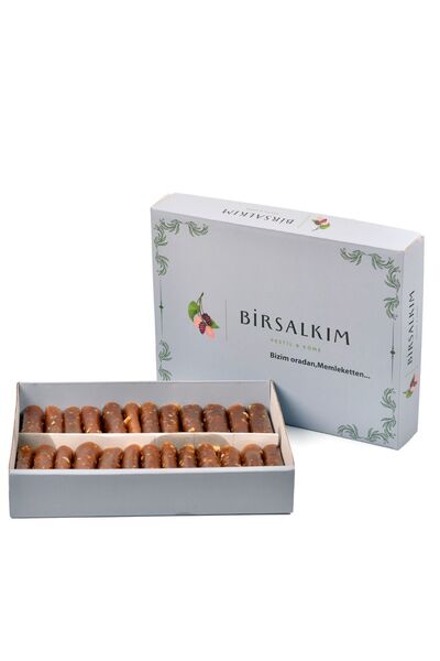 Bİrsalkım Pestİl & Köme Hazelnut Cream Wrap Pestil Dessert 500 Gr Roll Pestil