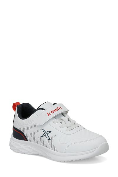 Kinetix White Boy's Sneakers - SEDNO PU F 4PR