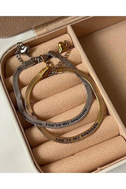 Çelik Kişiselleştirilebilir İtalyan  bileklik