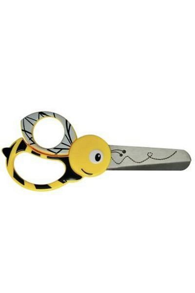 FiSKARS Fiskars Children's Scissors - Bee (LEFTHANDED & RIGHTHANDED)