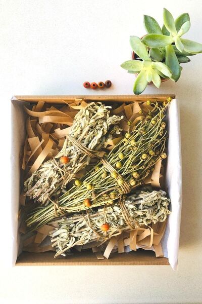 SED Design Enerji Tütsü Seti - Adaçayı, Üzerlik Tütsüsü