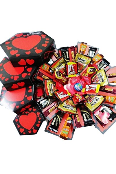 trendilgin Çikolatalı Patlayan Aşk Kutusu ()