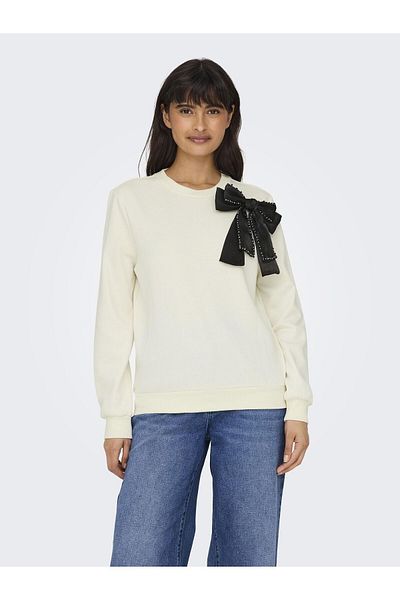 ONLY Sweatshirt mit Rundhalsausschnitt
