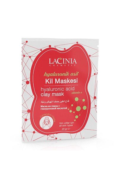Lacinia Hyaluronic Acid Clay Mask 20gr
