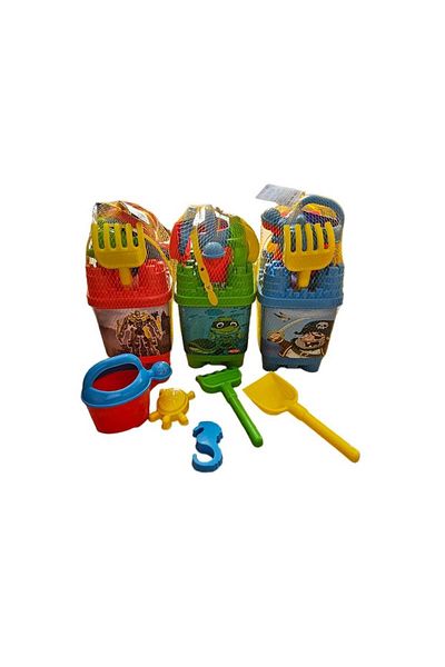 Ailenizin Oyuncakçısı 1 Piece Beach Castle Sand Bucket Set