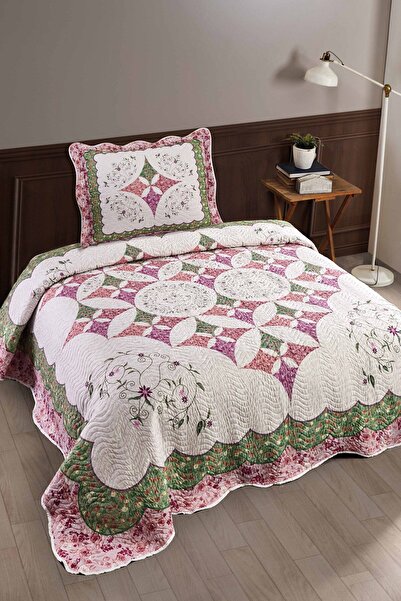 Örtüm Julia Tek Kişilik Kapitone Yatak Örtüsü