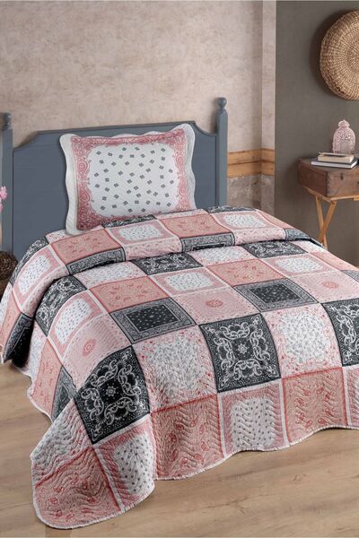 Örtüm Linda Tek Kişilik Kapitone Yatak Örtüsü