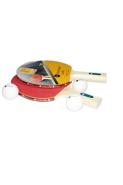 Slazenger Colorful Game Table Tennis Set - 2 Rackets and 3 Balls