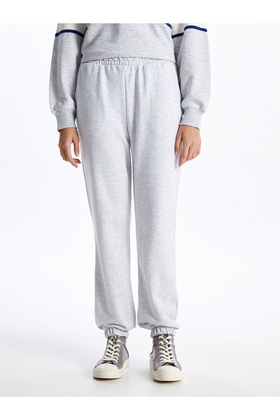 LC Waikiki Γυναικείο Jogger Sweatpants - Straight Cut με ελαστική μέση