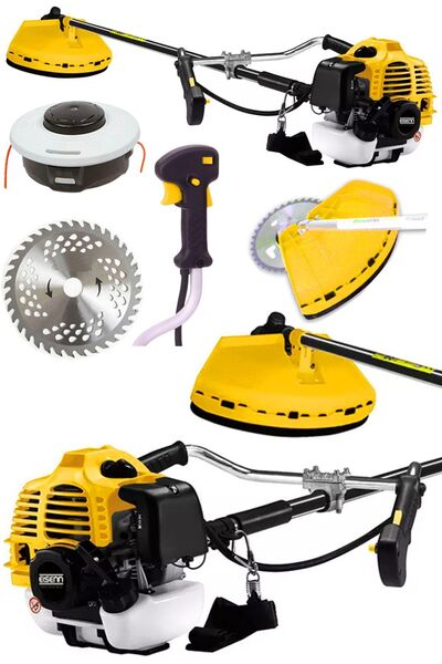 Eisenn Alman New Pro 20 Hp Metal Şanzuman Yan Tipi Ot Çim Çalı Çayır Biçme Tı...