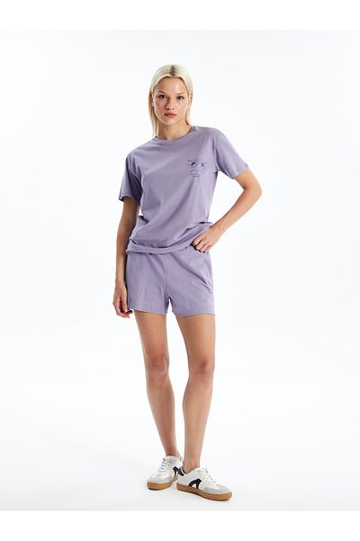 LC Waikiki Gerade Damen-Shorts – elastische Taille