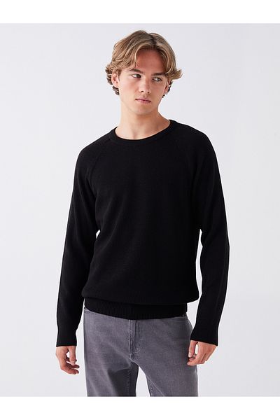 LC Waikiki Strickpullover für Herren – Langarm, Rundhalsausschnitt