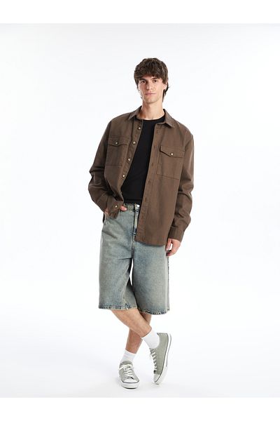 LC Waikiki Bequeme Passform – Jeans-Shorts für Herren