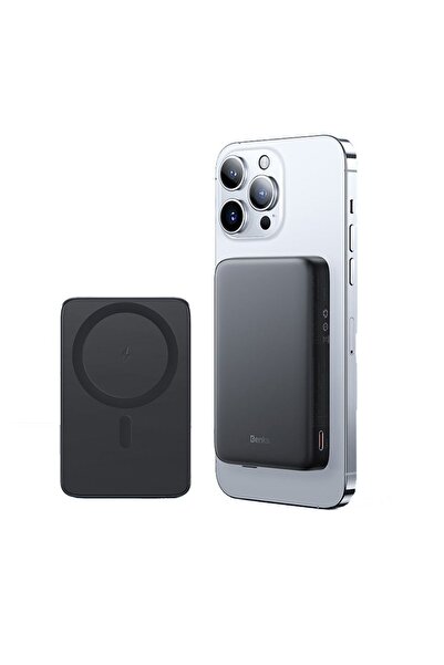 Benks Mp07 Ince Tasarımlı Magsafe Powerbank 10000mah 15w Iphone 12-13-14 Serisi
