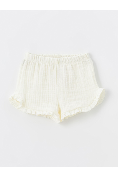 LC Waikiki 2dílná základní sada šortek s elastickým pasem pro holčičku