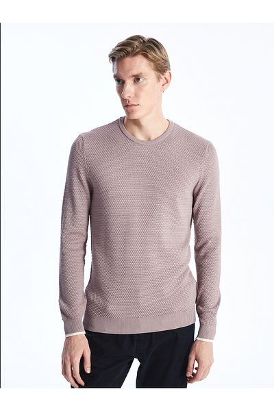 LC Waikiki Strickpullover für Herren – Langarm, Rundhalsausschnitt