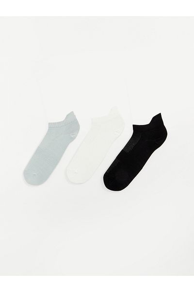 LC Waikiki Pack of 3 Women's Plain Booties Socks