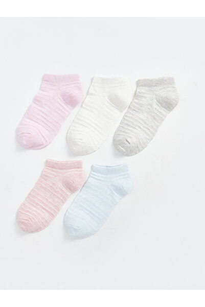 LC Waikiki مجموعة من 5 جوارب نسائية مخططة