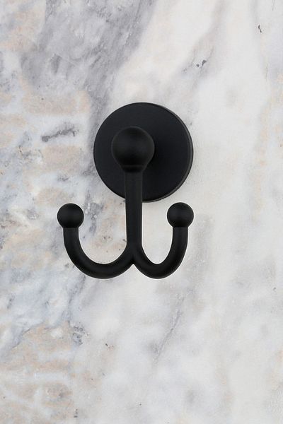 evina Matte Black Bathroom Rack Towel, Kitchen and Cloth Rack