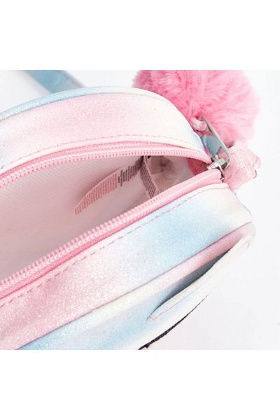 LC Waikiki LCW ACCESSORIES Geantă crossbody pentru fetiță cu patch brodat 3D
