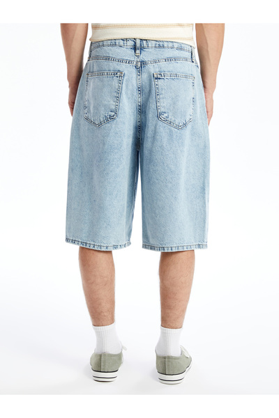 LC Waikiki Pohodlný střih – pánské džínové šortky