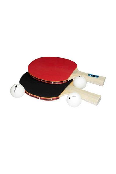 Slazenger Colorful Game Table Tennis Set - 2 Rackets and 3 Balls