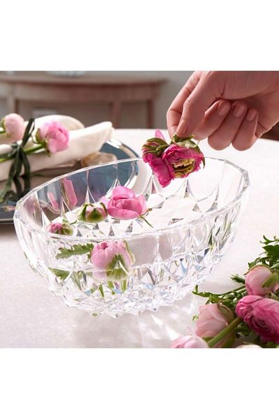 Paşabahçe 68236 Lavinia Crystal Glass Bowl 24 cm