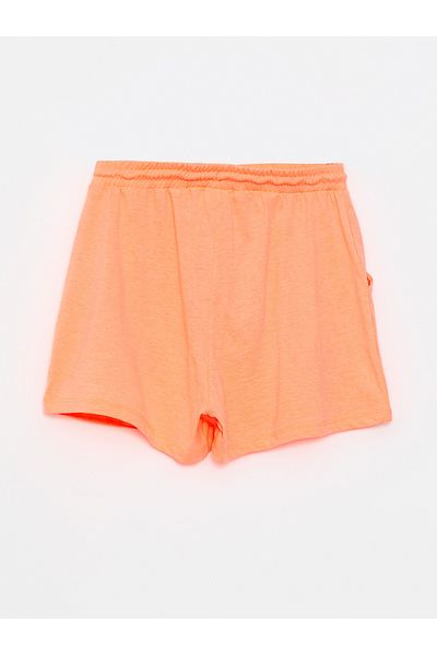 LC Waikiki Printed Elastic Waist Shorts for Girls