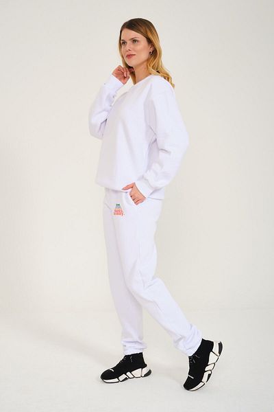 FEEL STYLE Unisex Love Smile Breath Ευχαριστώ Σετ φόρμας Premium με στάμπα