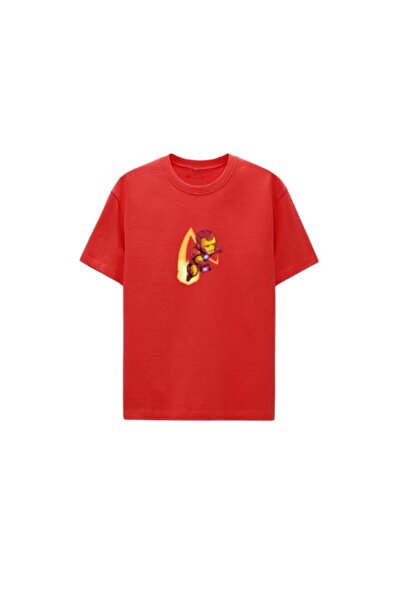 FEEL STYLE Unisex Oversize kroj Iron Man T-shirt - FS