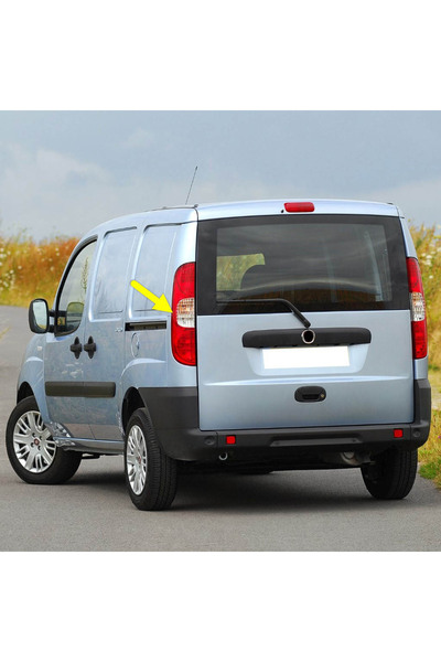 Bisra Fiat Doblo 2005-2009 Sol Arka Fren Sinyal Stop Lambası Camı
