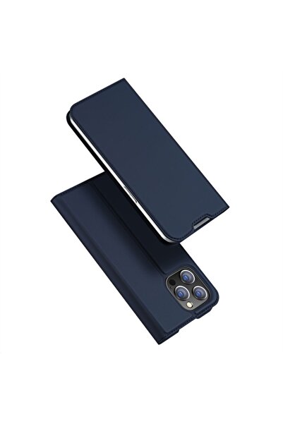 Dux Ducis Iphone 14 Pro Max 6.7 Kılıf Skin Pro Series Flip Cover Kapaklı Kılı...