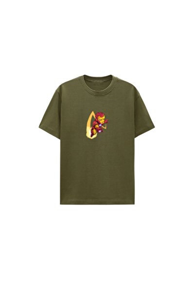 FEEL STYLE Унісекс футболка Iron Man оверсайз - FS