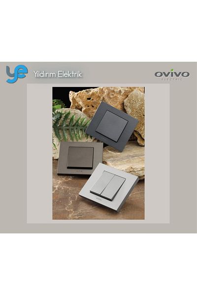 OVİVO وحدة جرانو بيل + غطاء مدخن