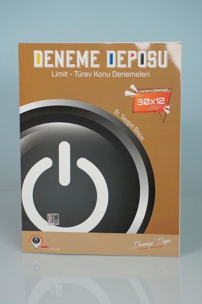 DENEME DEPOSU YAYINLARI Ayt Deneme Deposu Limit - Türev Konu Denemeleri