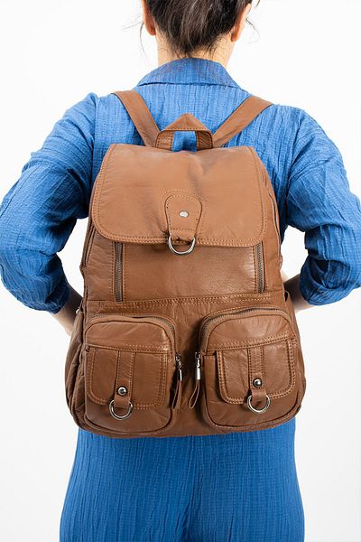 Rampage leather backpack deals