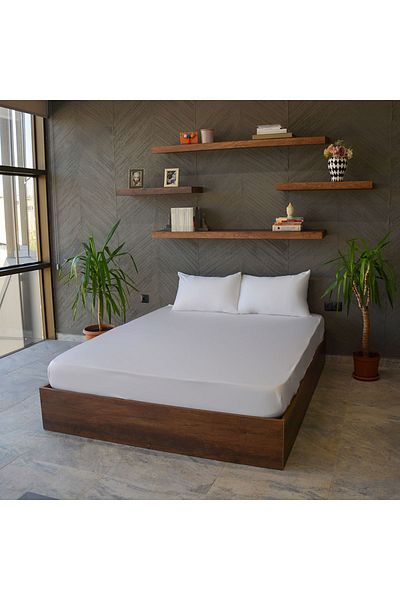 Yuvam Double Cotton Satin Sheet Set