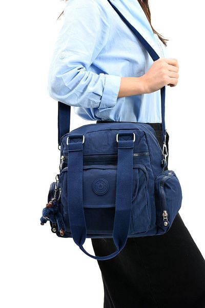 571 Collections Çanta Ultra Light Navy Shoulder Bag - Αδιάβροχη, με πολλές τσέπες (Μοντέλο: 571-5E)