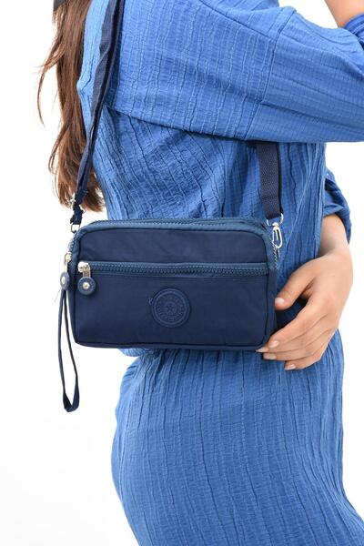 571 Collections Çanta Çapraz Askılı Üç Bölmeli Cüzdan Telefonluk Laci (Model: 571-15E)