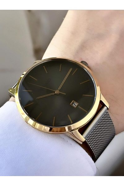 Ferrucci  Men's Straw Band Wristwatch