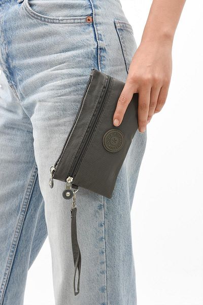 571 Collections Çanta Gray Two Compartment Wallet Phone Holder - Model 571-15D