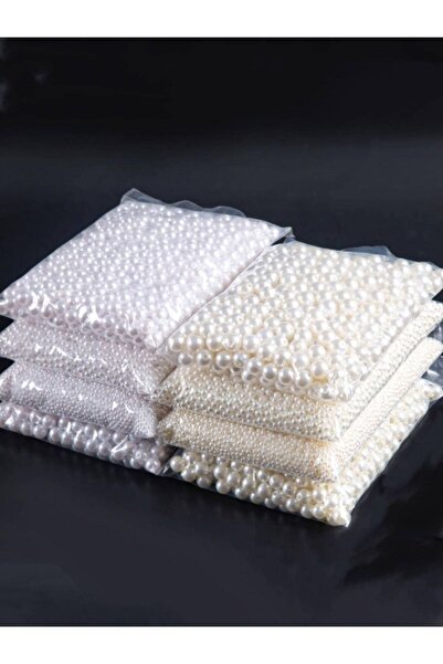 IPEKBAG 1 Kg 10mm Lux Plastik İnci Boncuk